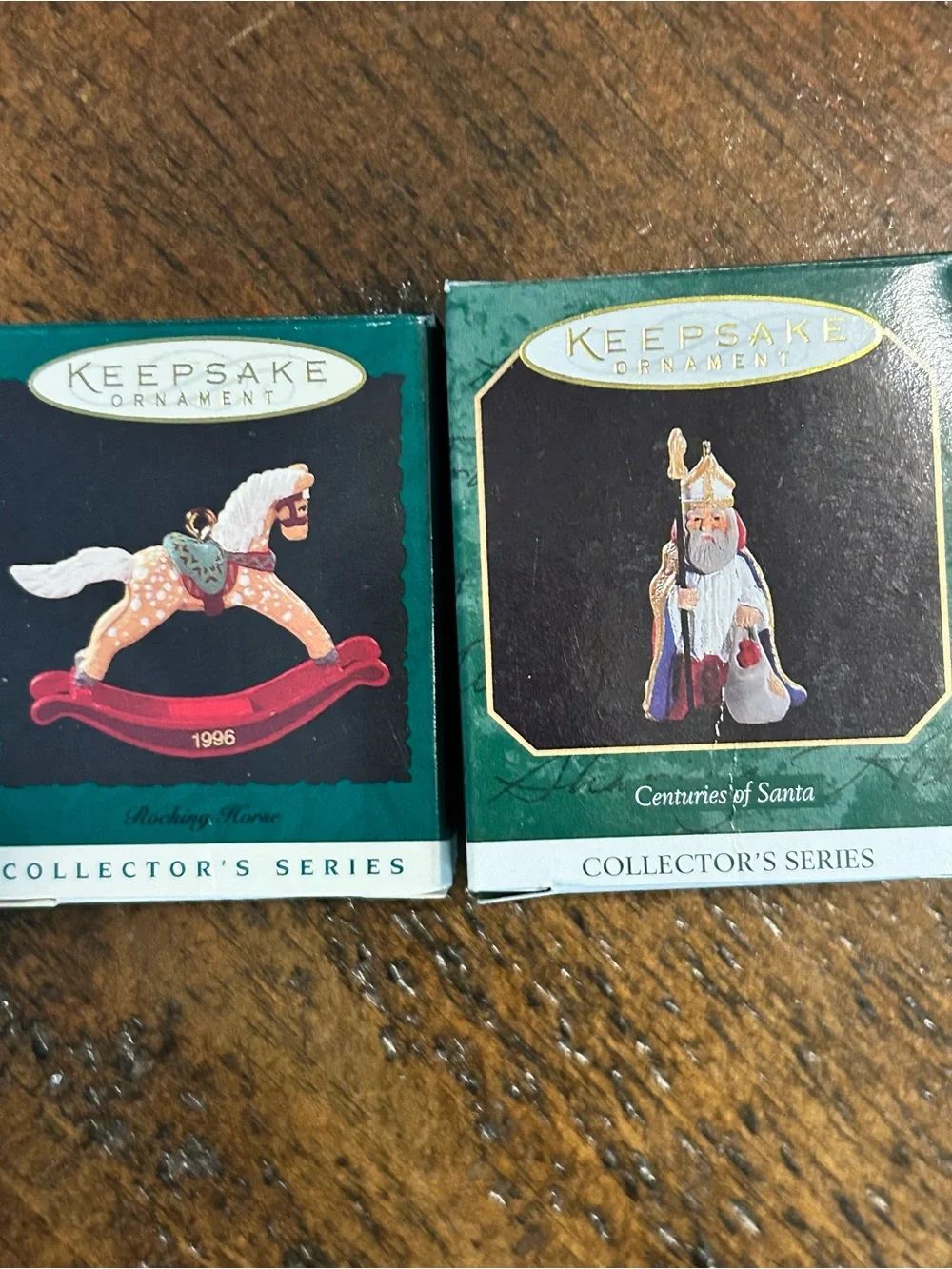 Hallmark Miniature Ornaments, Set of 5 Assorted Lot. Exc Condition